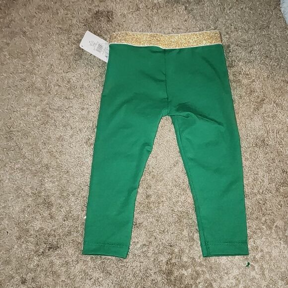 WAY TO CELEBRATE! St. Patrick's Day Toddler Girl Printed Legging Size 3T - Picture 5 of 5